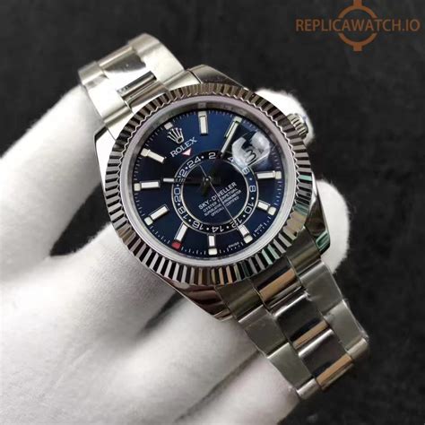 fake rolex sky dweller blue|More.